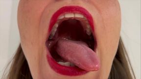 Mouth Fetish, Tounge Fetish, Giantess