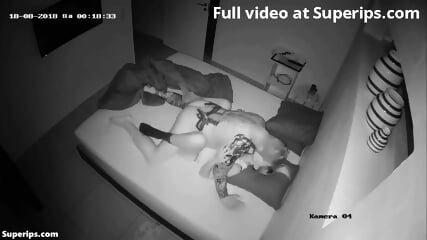 IPCAM  American man fucks his wife while choking her