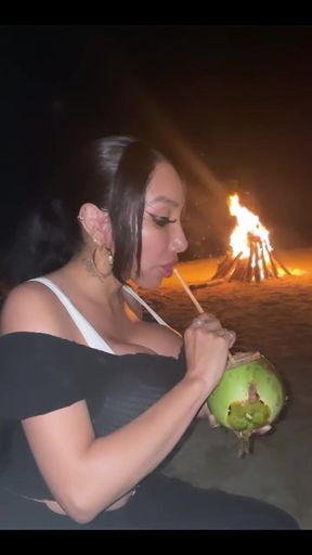 Fresh coconut water