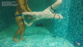 573-3 Ginger and Aoro _very hot underwater sexy games PART 3