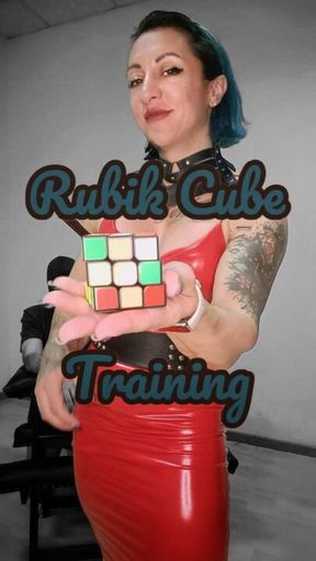 Slaves Training: Solve the Rubik's Cube