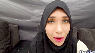 “Cumming” To Briana’s Rescue - A Hijab Fantasy