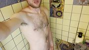 Really close friend took me to the shower after he watered my garden