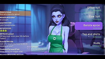 Overwatch Webcam [ Parody Hentai Game ] Ep.3 Widowmaker BBC pussy pounding !