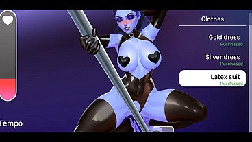 Overwatch Webcam [ Parody Hentai Game ] Ep.3 Widowmaker BBC pussy pounding !