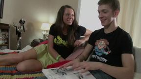 Fresh girl Julia Fomenkova a horny Russian gets her ass