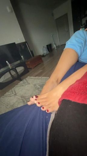 FootArcher footjob