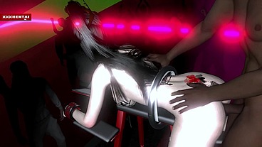 Bootylicious Babe in 3D - 3D Animation