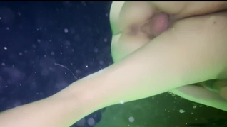I fucked her secretly in a public pool in Vegas