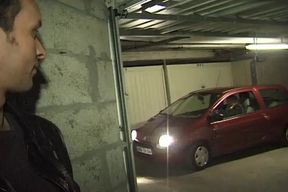This France Slut Got Outdoor Anal Fucked in Parking Space
