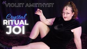 Violet Amethyst Trance ~ Lose Yourself in Pleasure and My Voice ~ Bewitching Crystal JOI ~ Serena's Sensory Domination Ritual