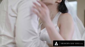 MODERN-DAY SINS - Groomsman ASSFUCKS Italian Bride Valentina Nappi On Wedding Day! REMOTE BUTT PLUG