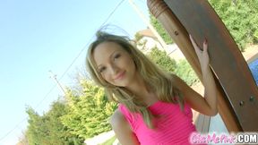 ”Slim teen orgasms multiple times with hitachi wand”