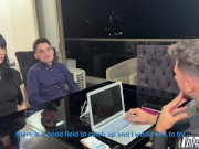 La Entrevista De Trabajo Se Convirtio En Una Fiesta De Pollas Para Una Latina Caliente