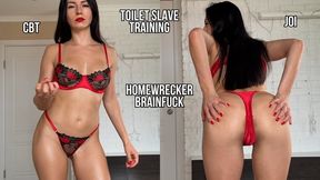 Homewrecker Brainfuck - Toilet Slave JOI & CBT Training