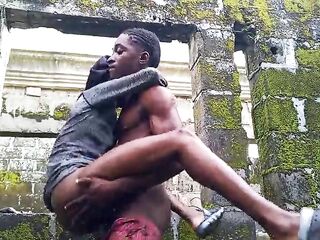 Student bang African small with his BBC