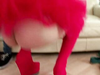 Tatted And Pierced Brunette hair Gets A Thick Anal Creampie- AssMania