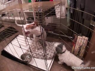 Behind the scenes with Christy Mack and Kirsten Price