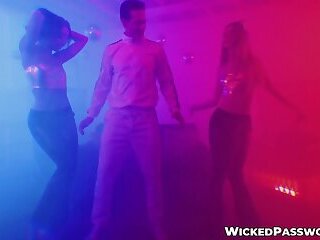 Ebony Alexis Tae and teen Molly Little satisfy my deviant urges