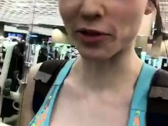 Big boob brunette masturbates on webcam