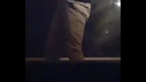 dare (pee desperation challenge): tied up by my flatmate, I couldn'_t take off my pants even though I was desperate to piss