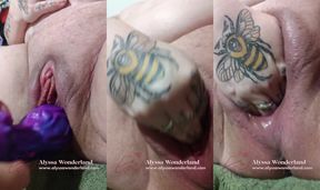Enjoying And Fisting My Wife's Loose Pussy, That Gape Is Huge