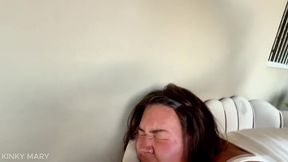 threesome she pissed in his mouth on the patio then he fucked both of us