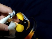 超昂閃忍ハルカの鷹守ハルカフィギュアにぶっかけ顔射オナニー【エロゲヒロイン】
