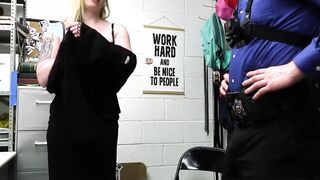 Slutlyfter.com - Krissy Knight on her knees for officer Mike Mancini