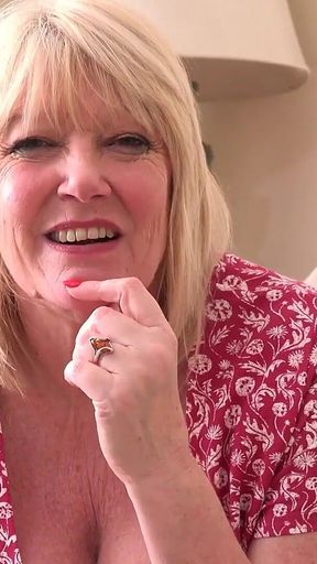 Auntjudys - Your Busty Mature Stepmom Mrs. Amy Goodhead Catches You with Porn