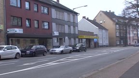 Brunette German slut rides dick and jerks it off in the end