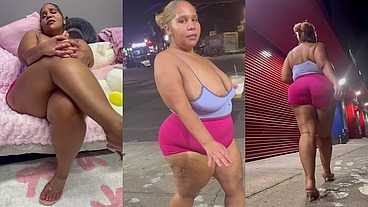Ultimate Leg Tease - Natural Big Booty And Tits - Moaning - Seductive - High Heels - Daisy Dukes Short Shorts - Walking