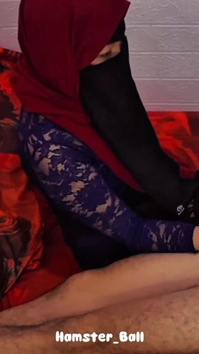 Unforgettable moment from &quot;Cheating Stepsister Hijab Kebaya Malay Who I Ordered Handjob And Blowjob&quot;