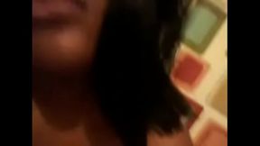 Nikki grinding in the shower