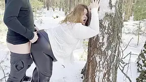 Big Ass In Torn Leather Leggings In Cum - Pov Blowjob