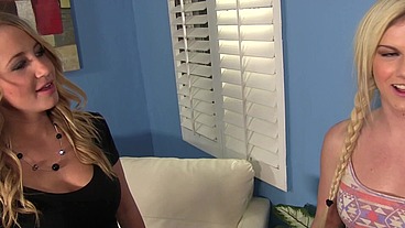 Mandy Sweet Sami St Claire Blowjob Scott Lyons to Facial Cumshot