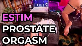 Electric Temptation 15 - DIY BDSM Computer prostate milking preview with playstation controller. HANDSFREE orgasm!