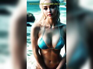 Daenerys Targaryen turning up the heat on the shore in a small bikini. The Mother of Dragons is slaying with her fiery curves! #gameofthrones #daenerys #targaryen #got #daenerystargaryen #disneyedit #shorts #fyp