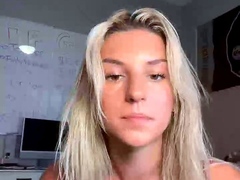 Amateur Blonde Teen Plays Solo with Toy Webcam Porn