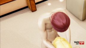 Yaoi - I Fuck My Sissy Femboy's Mouth