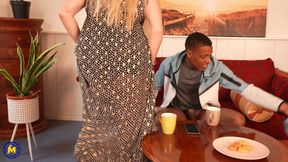 Naughty Dutch MILF Lexxie Wilde Gets Banged by Her Stepson's Bestfriend