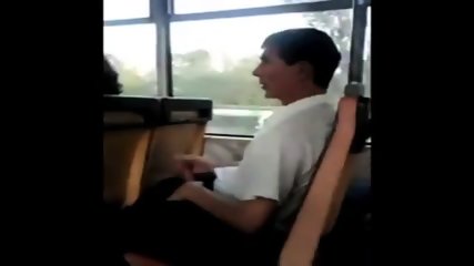 Caught Jerking Off In The Bus