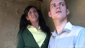 Bartender Gets a Taste of Customer&rsquo_s Cock! Gina Jameson for MyMILFZ