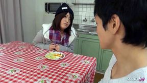 Japanese Step-Sister First Time Sucking