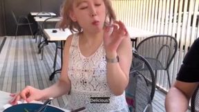 H-Cup Blonde Beauty's Ultimate Tit-Fuck Experience - Intense Sex with High-Speed Piston