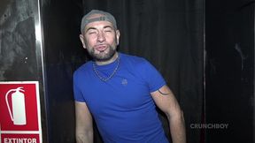 hot spasnih boy used raw in backroom club bareback