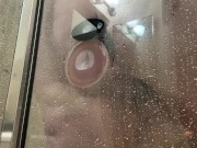 7 inch dildo in my ass, 9 inch dildo in my pussy