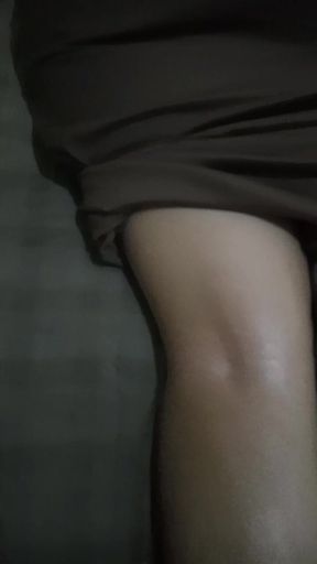Smooth White Young Widow Massage