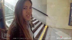 #may Thai #charlie Dean - Asian Teen 18+ Tourist Takes A Big Cock Abroad In Hot Pov Sex