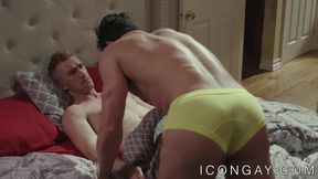 Athletic gays Nick Fitt and Cade Maddox passionately fucking